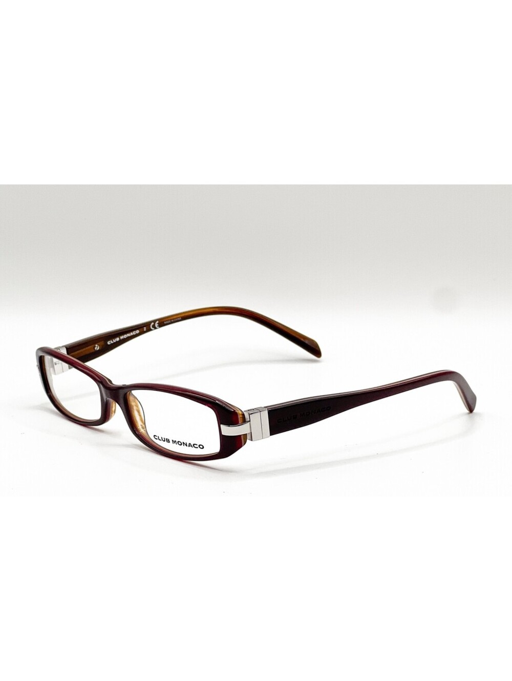 Club Monaco CM6023 567 Brown Full Rim Authentic Eyeglass Frames 50-16
